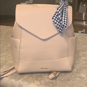 NINE WEST BEIGE BACK PACK